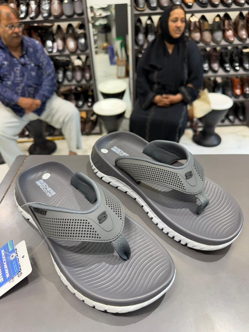 Skechers Chappal Grey 5469