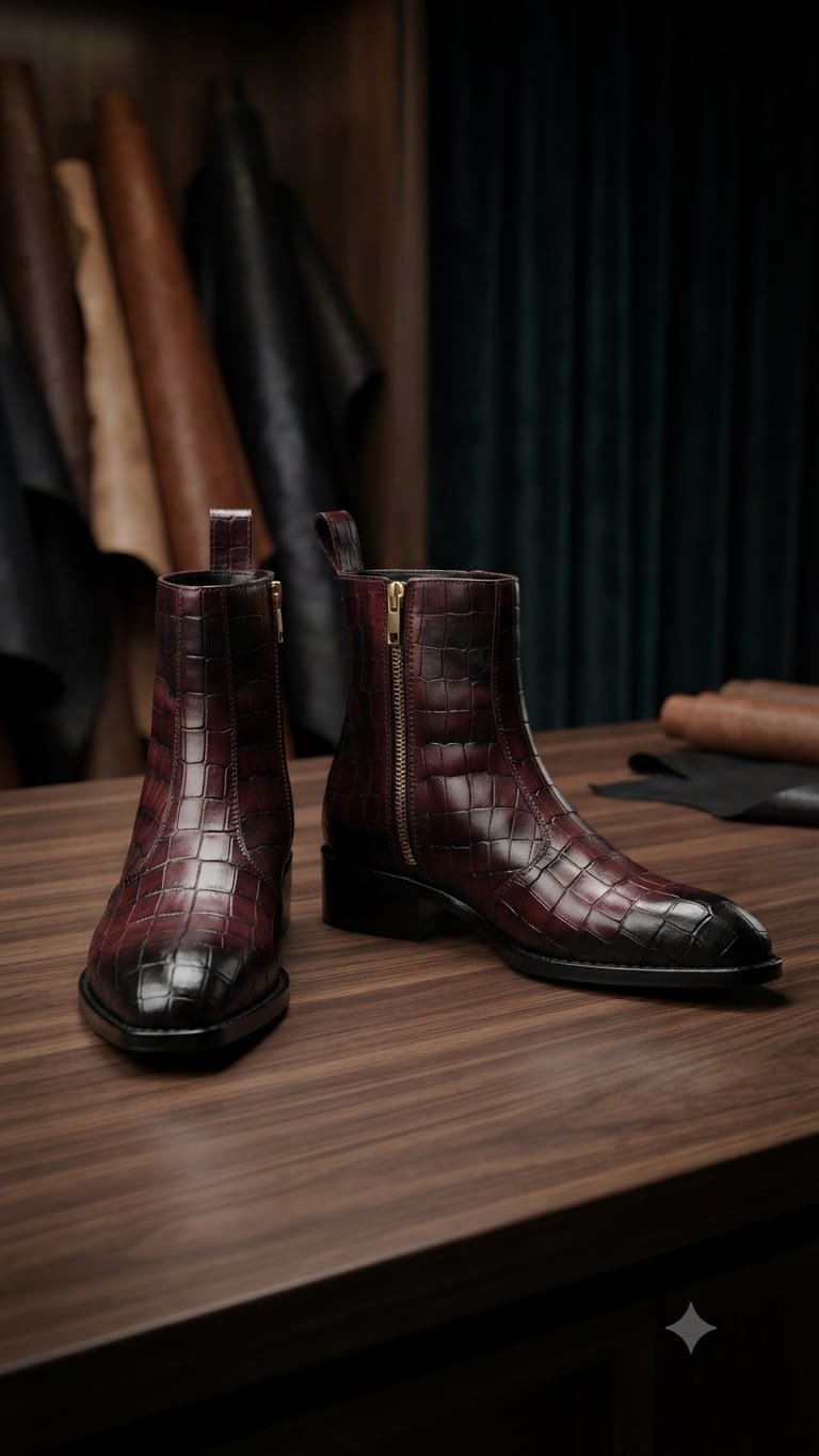 Crocodile Chelsea Brown 2272