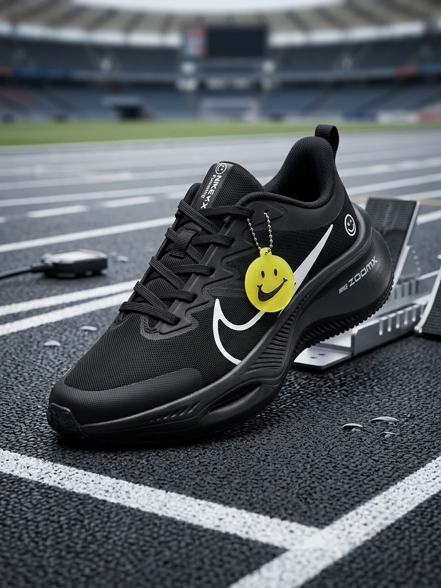 Nike Zoom X Smiley Black 3522