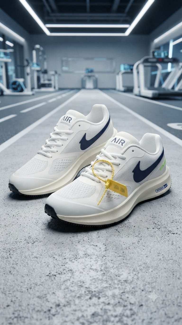 Nike Air Feel White Blue AF-2