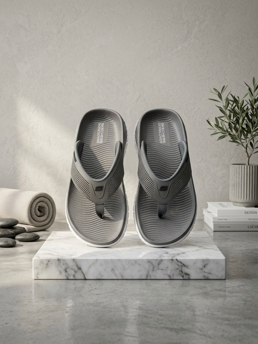 Skechers Chappal Grey 5469