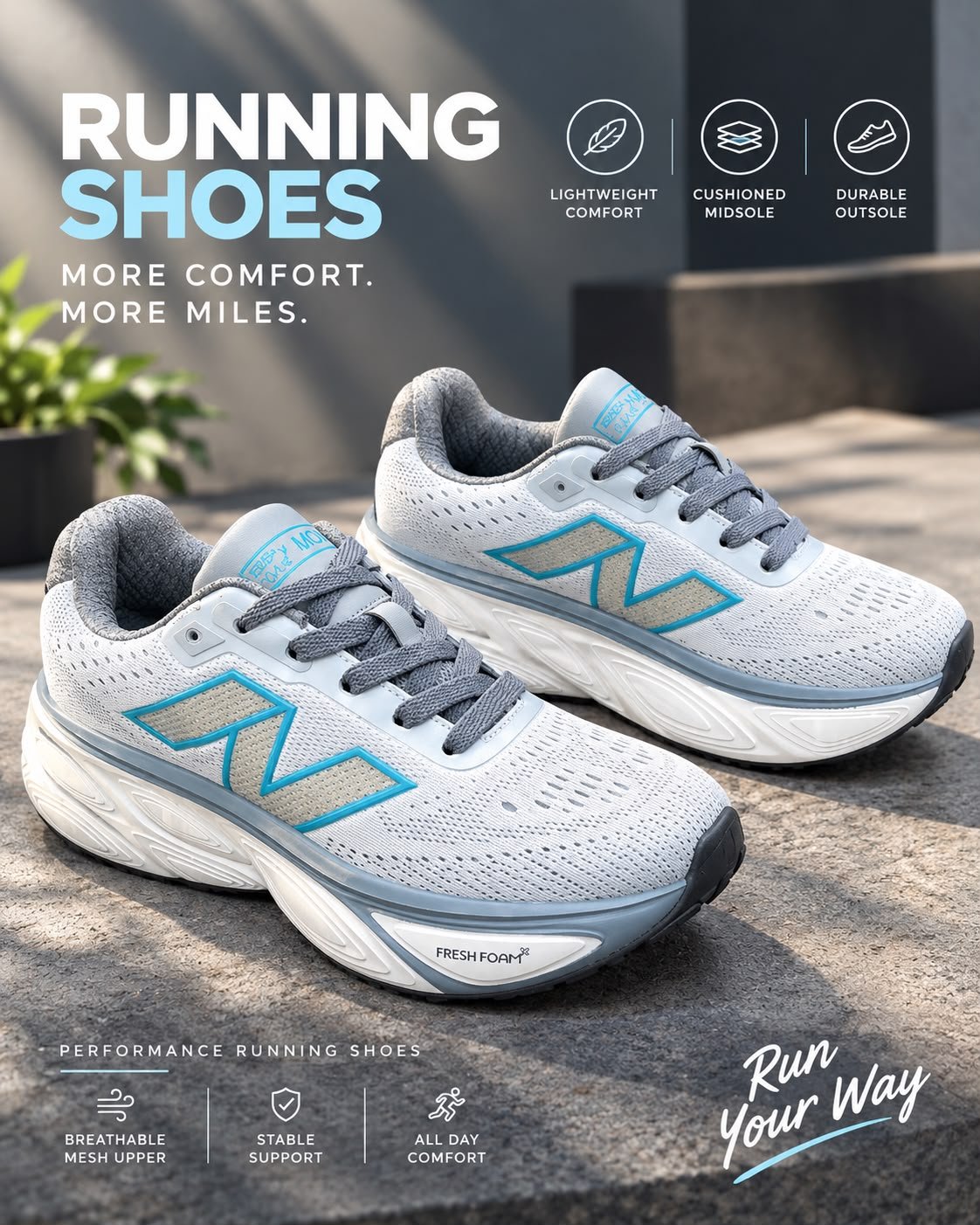 New Balance Sports Grey CS-07 3536