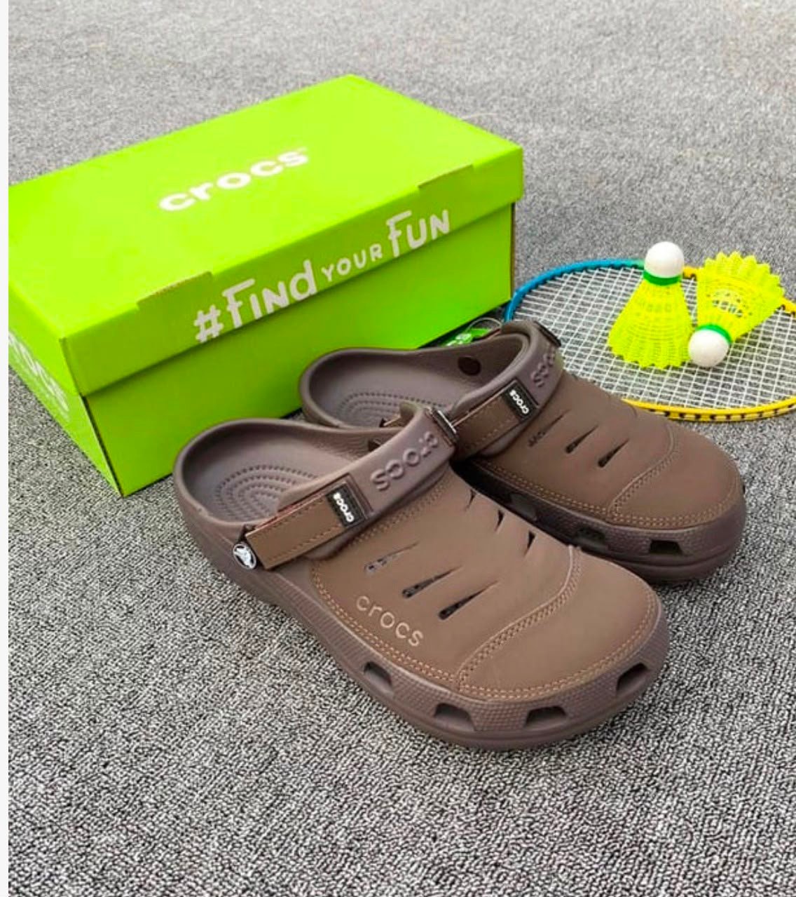 Crocs Yukoon Clogs Brown 5537