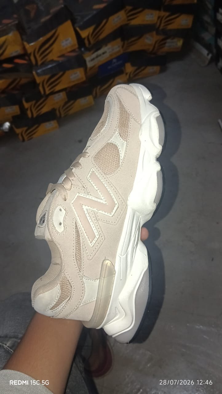 New Balance 9060 Cream Brown 