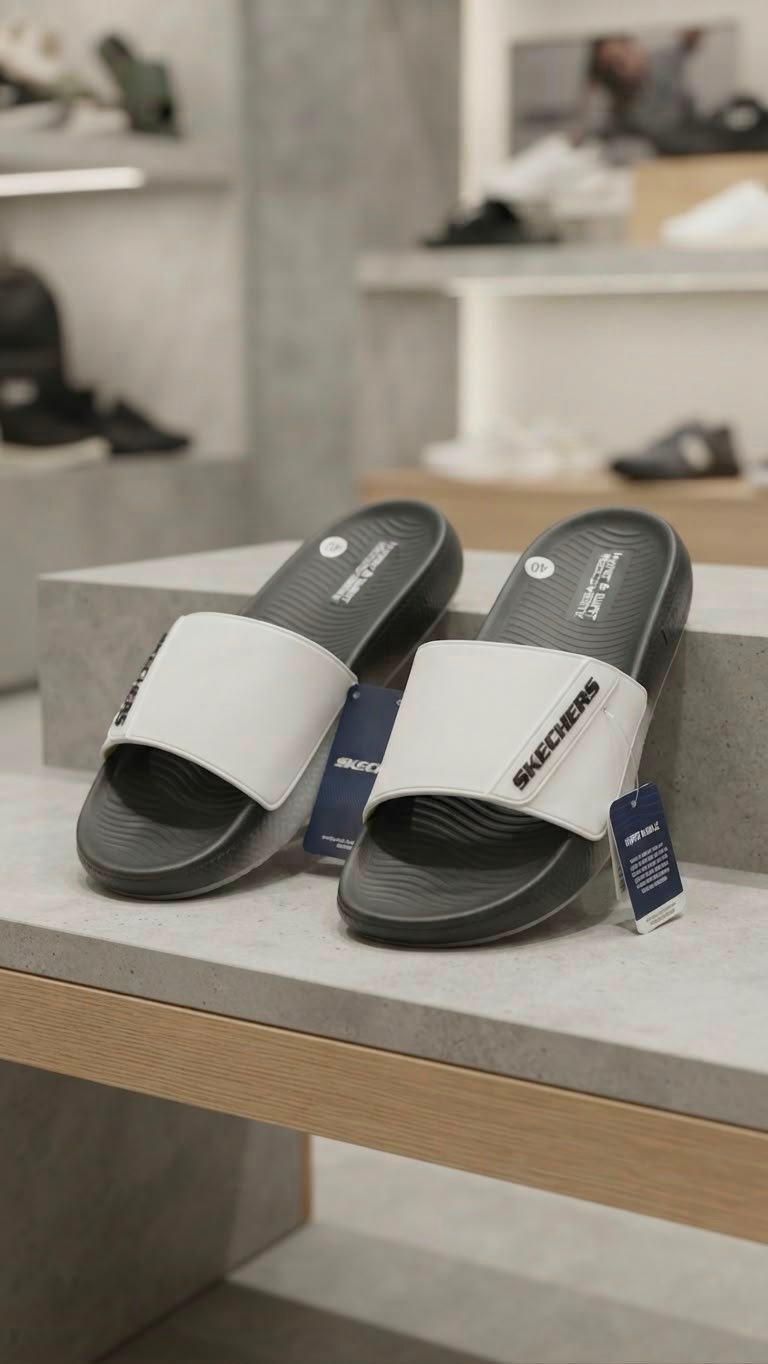 Skechers FF White Black 5585
