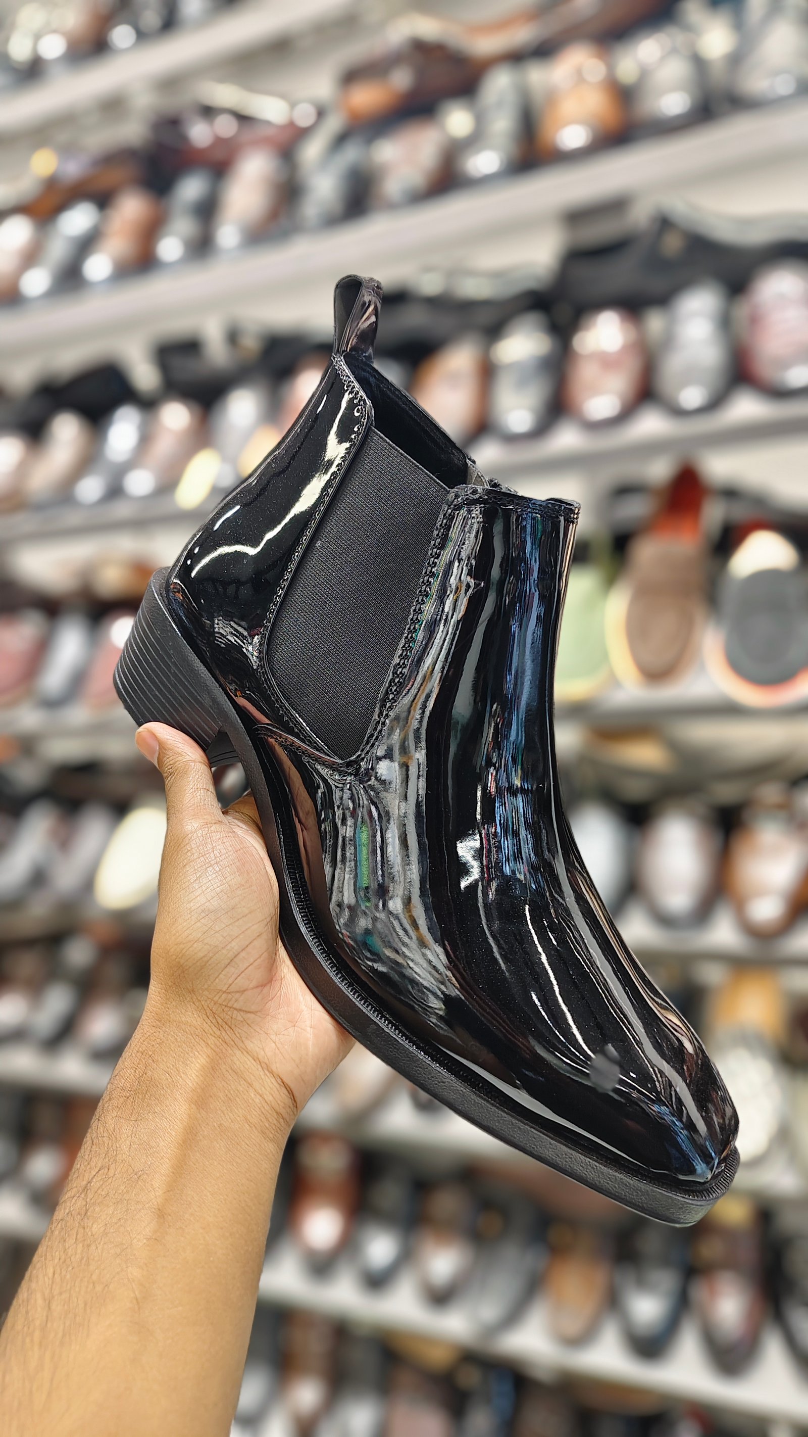 Fly Chelsea Black Shining 2261