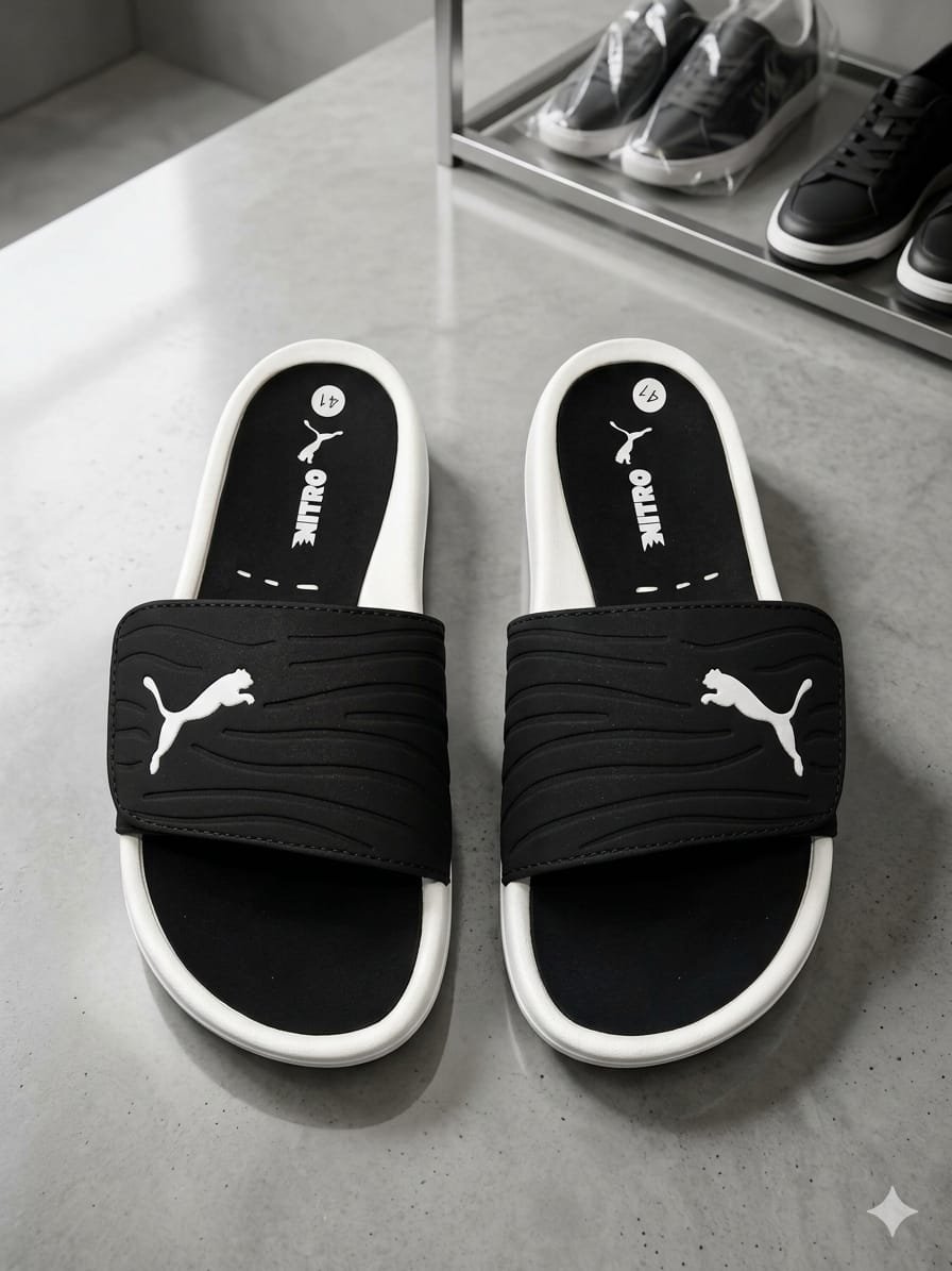 Puma FF White Black 5543