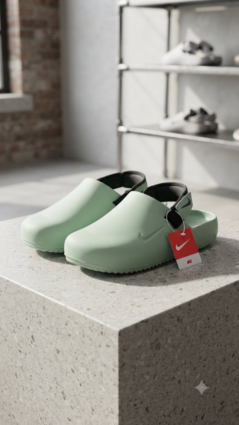 Nike Calm Mule Green 5550