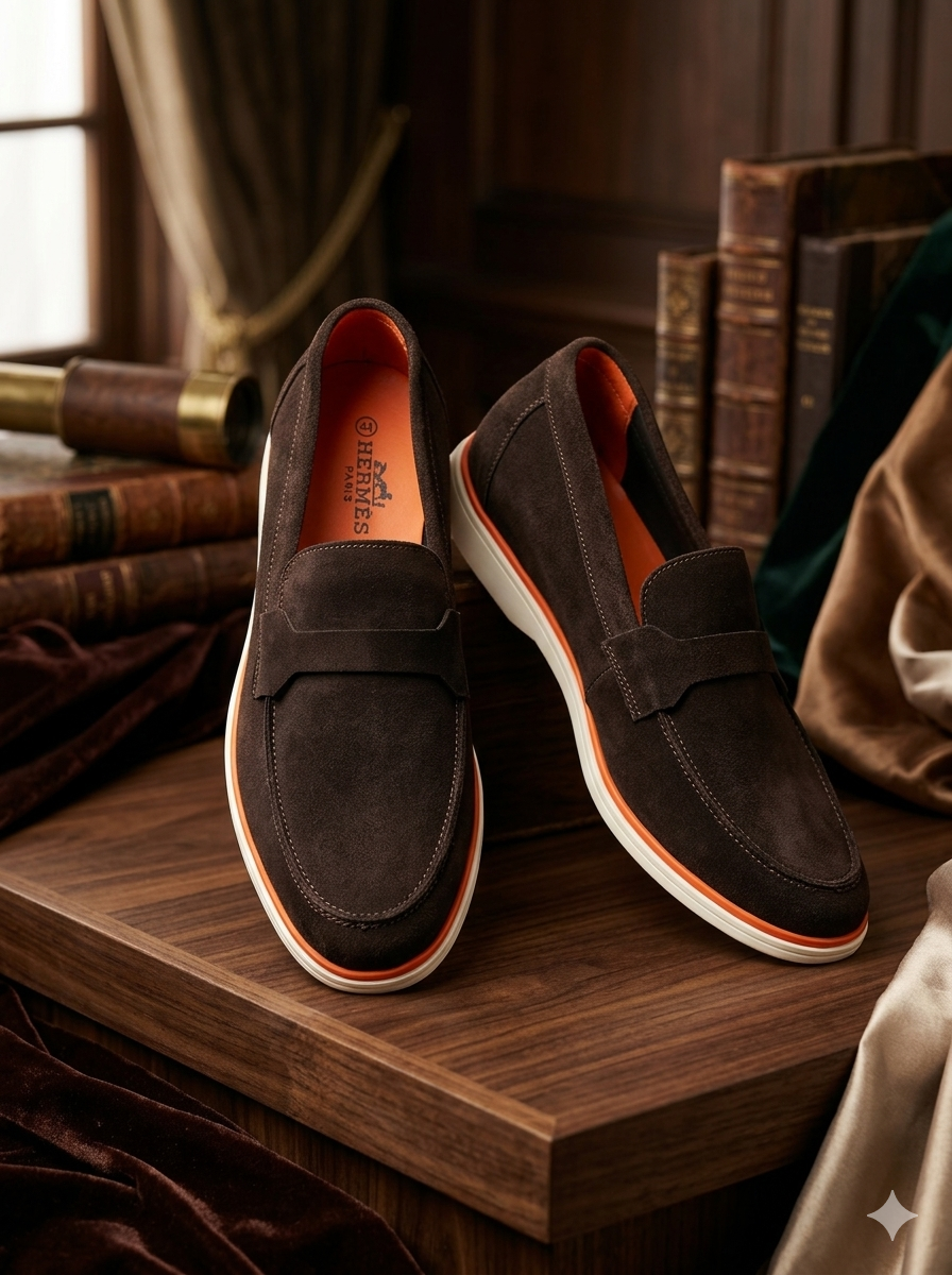 Hermes Loafer Brown 1205