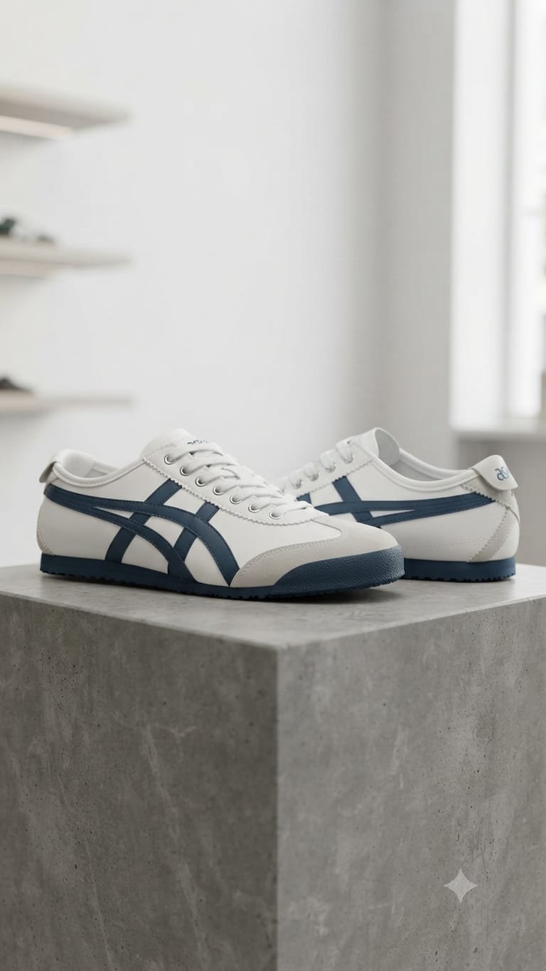 Onitsuka Tiger Beige Blue SD-107