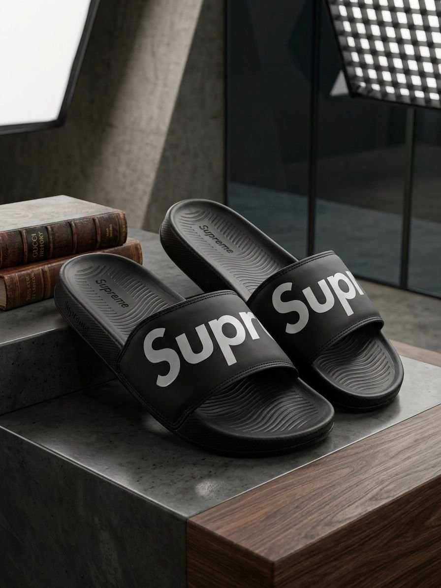 Supreme Flip Flop Black 938