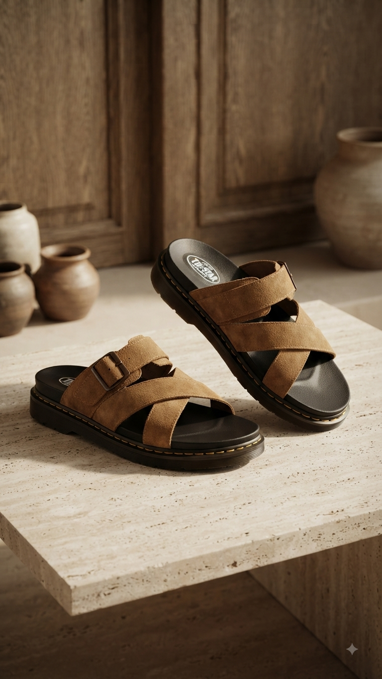 Triad Chappal Tan 8601