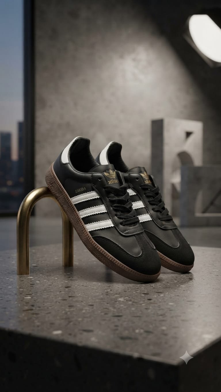 Samba Black White 3491