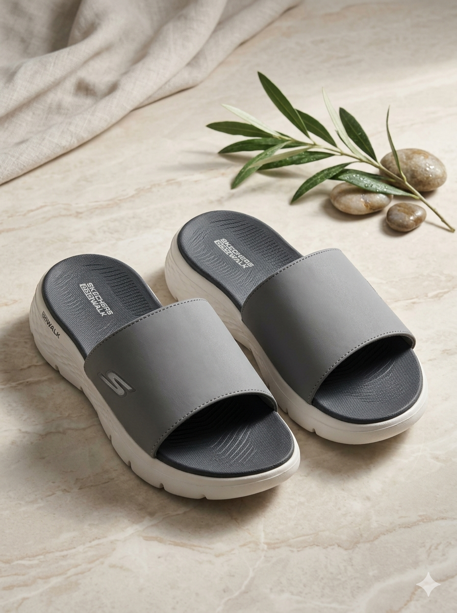 Skechers Gogamat Grey White 5592