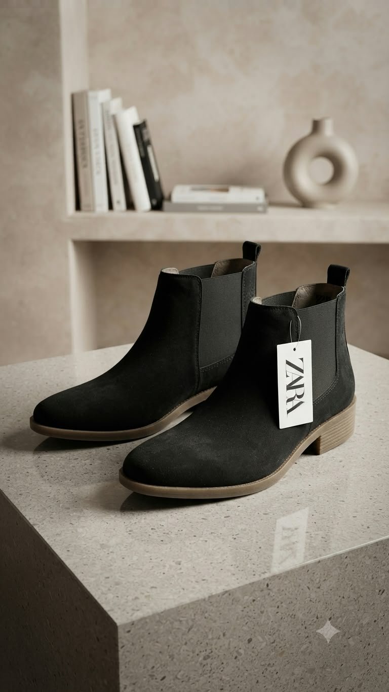 Zara Chelsea Black 2220